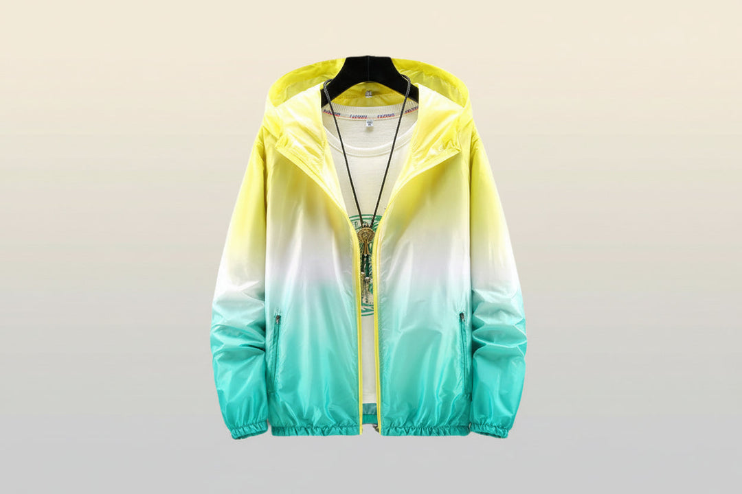 Lightweight Hooded Sun-Protective Jacket