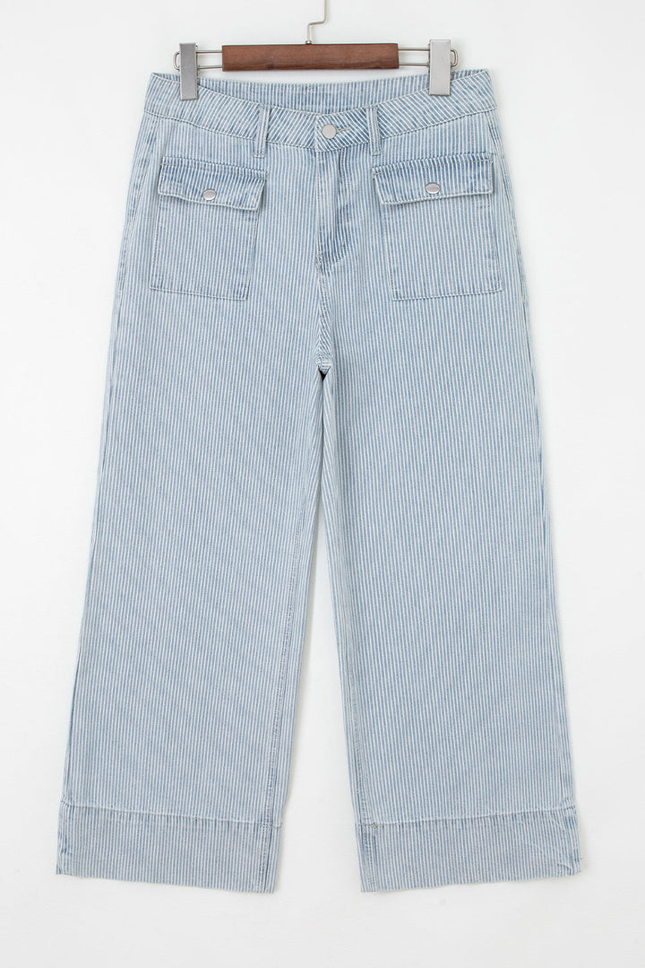 Eve Hem Wide Leg Jeans