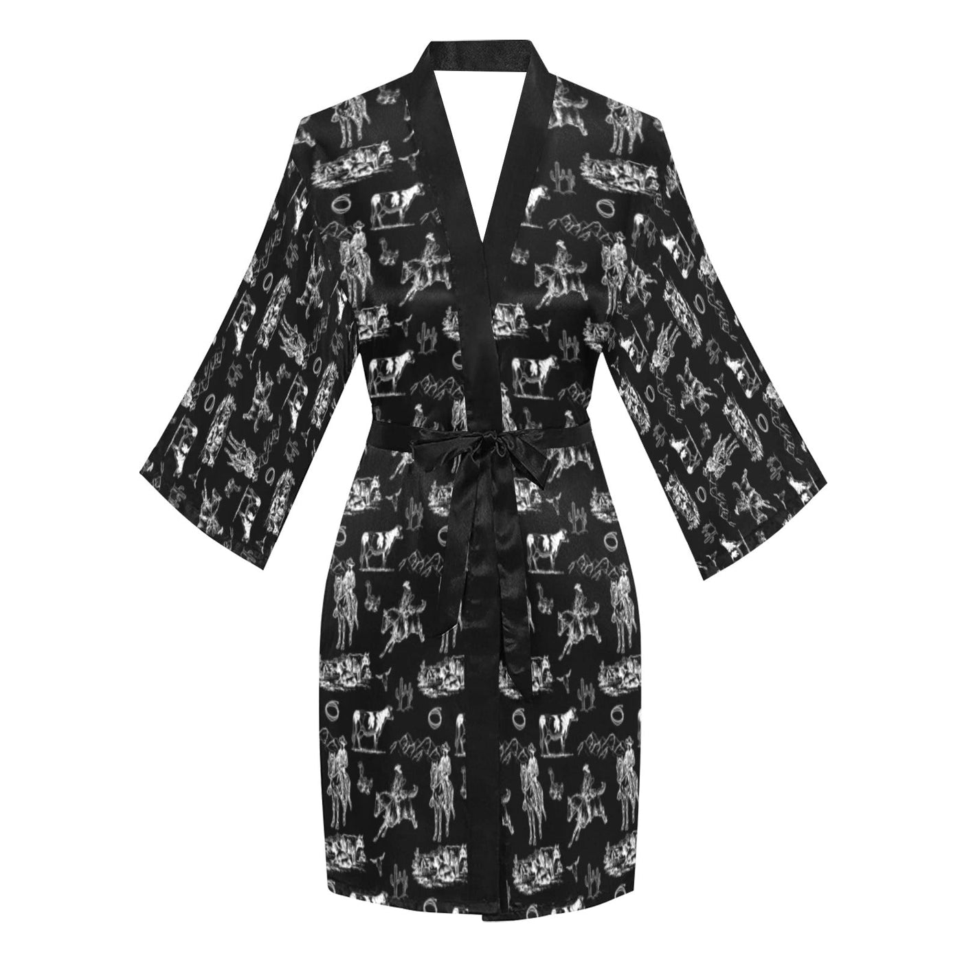 Ranch Life Women's Lounge Kimono Robe