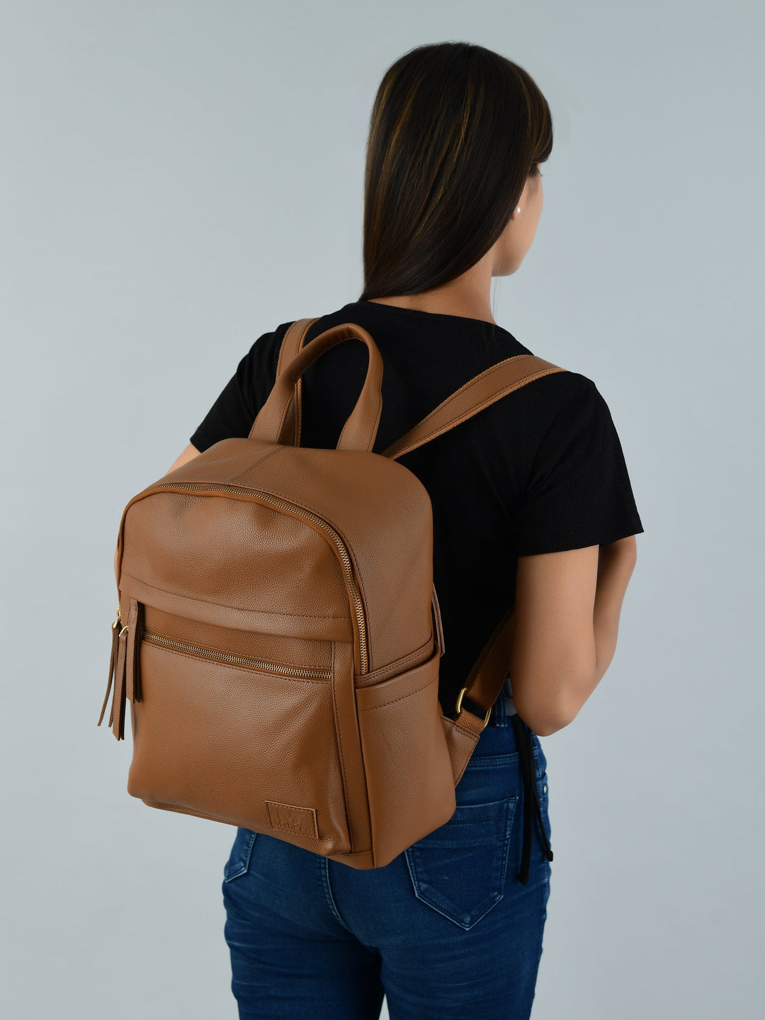 Mini Journey Leather Backpack