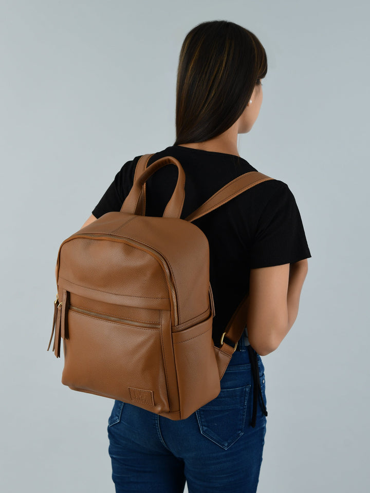 Mini Journey Leather Backpack