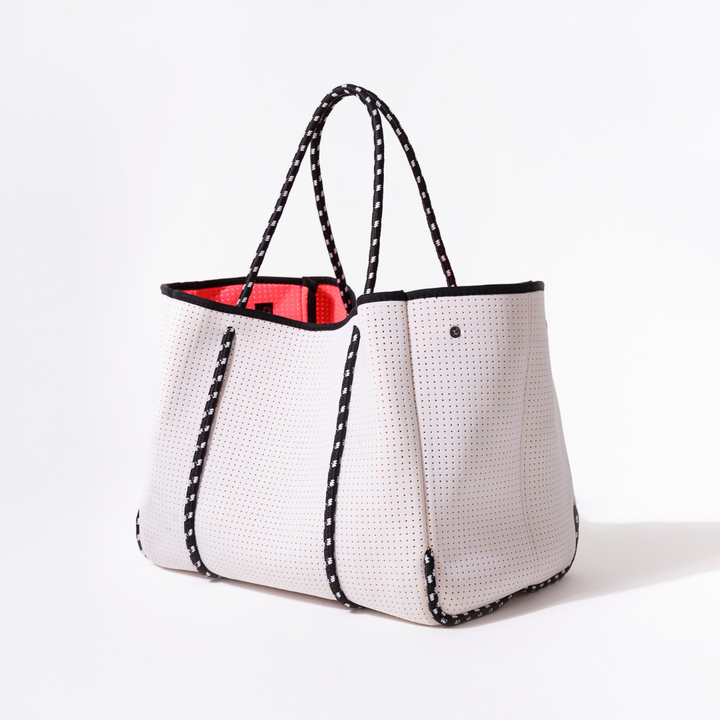 EVERYDAY TOTE WHITE PINK