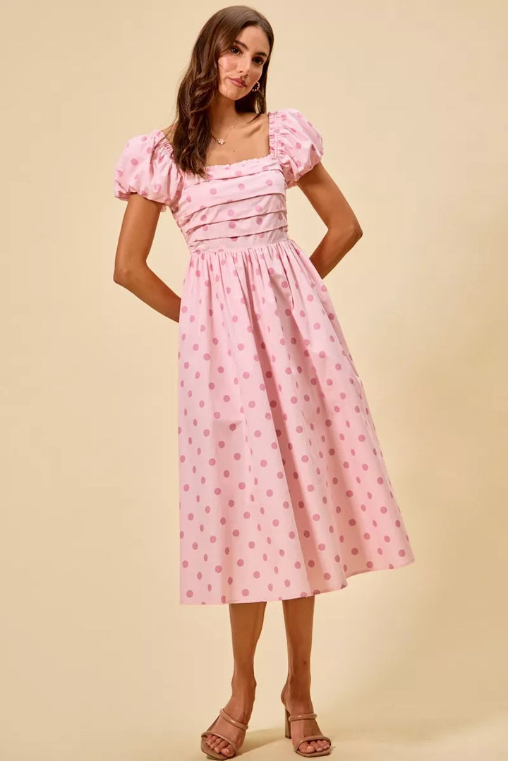 Strawberry Fields Midi Dress