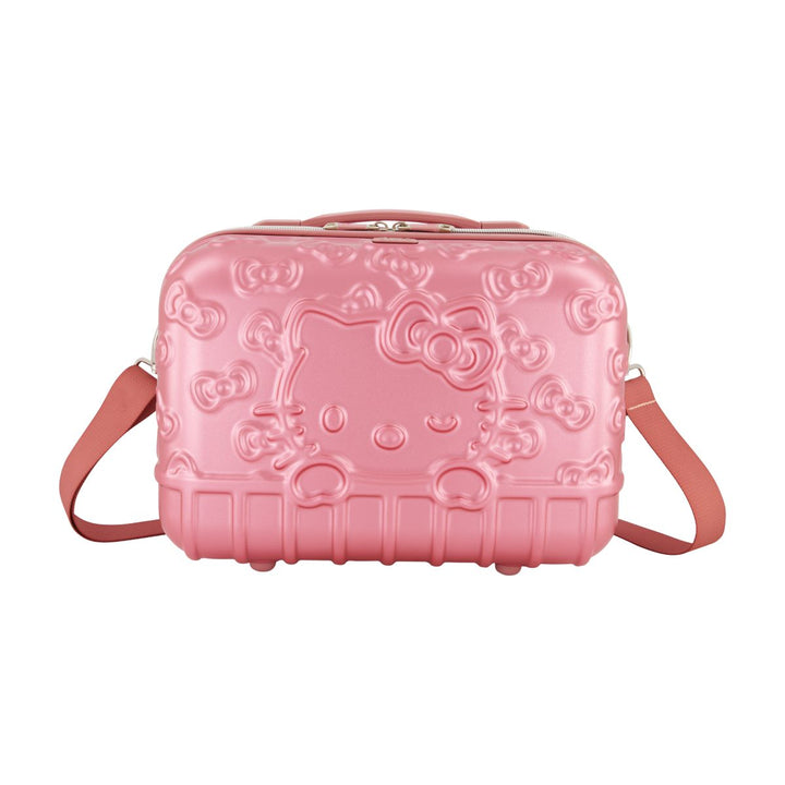 Hello Kitty Pink Molded Carry-on Train Case