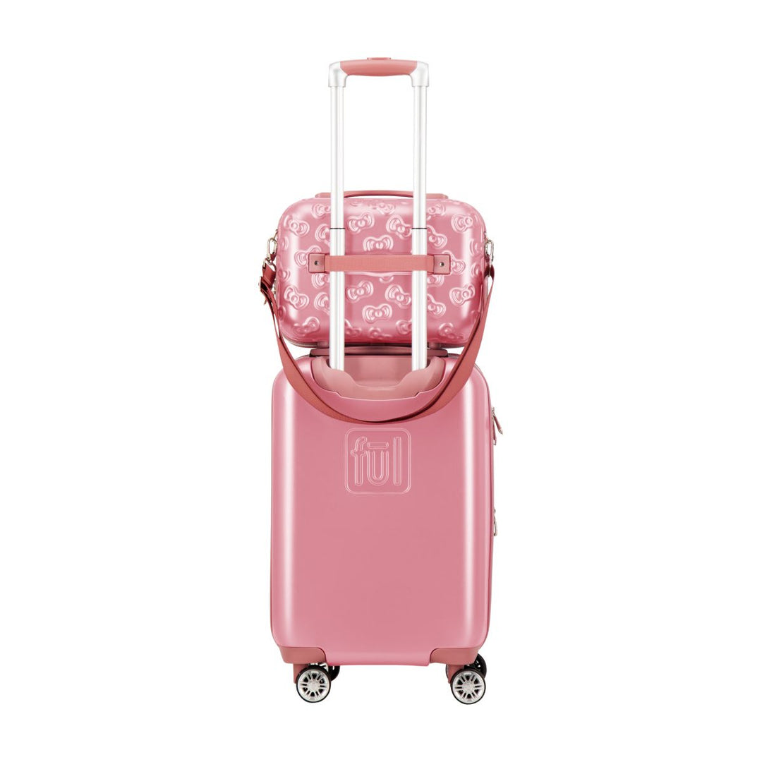 Hello Kitty Pink Molded Carry-on Train Case
