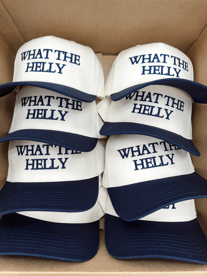 What the Helly - Navy Vintage Trucker Hat