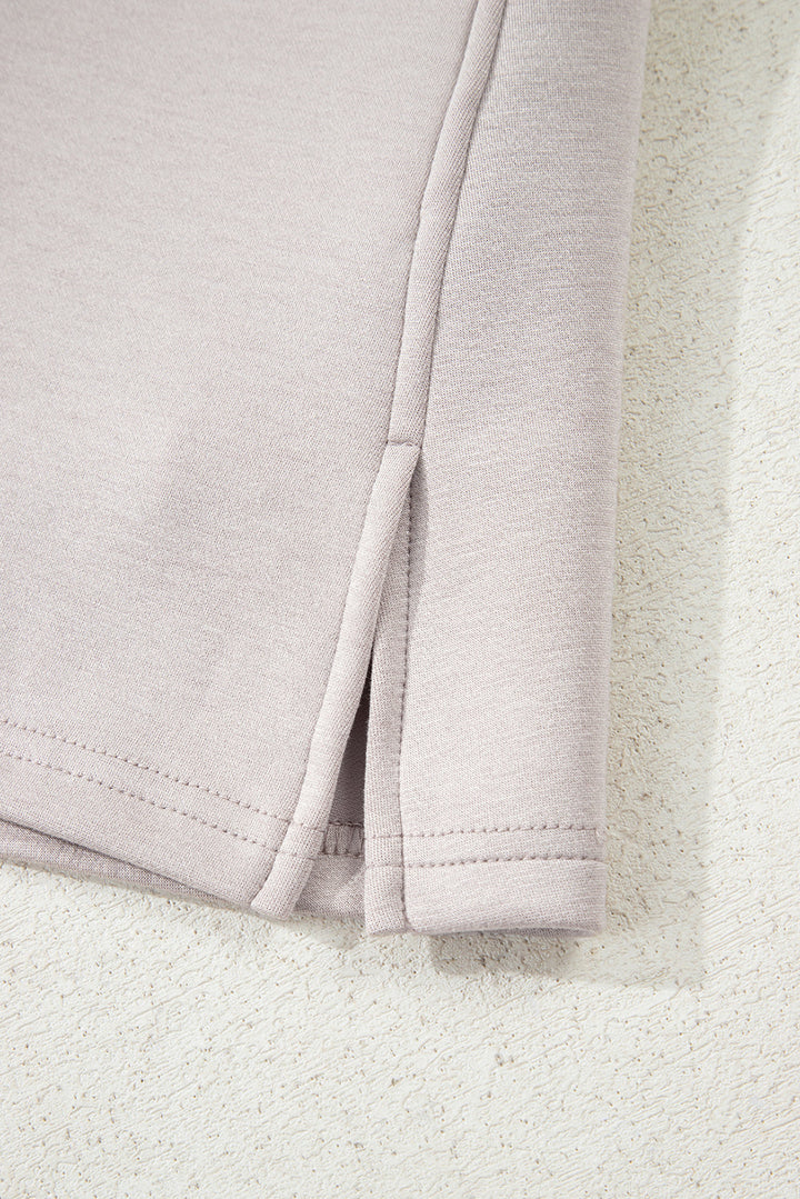 Ava Pullover Drawstring Mini Skirt