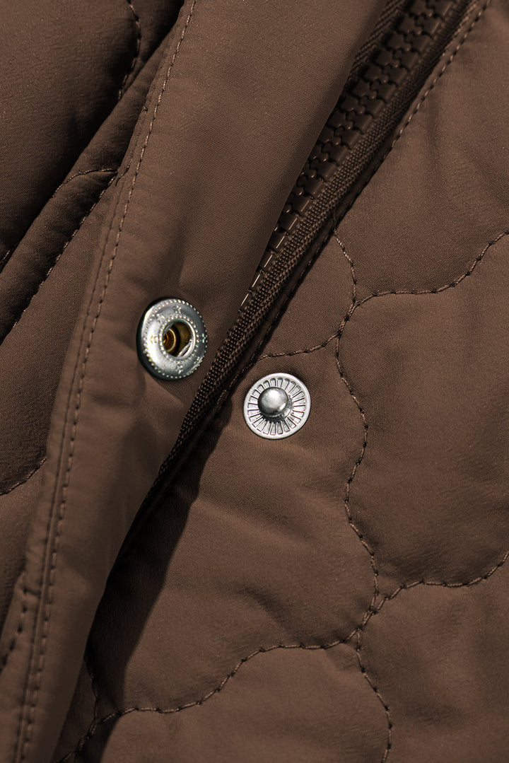 Evelyn Zip Up Winter Vest