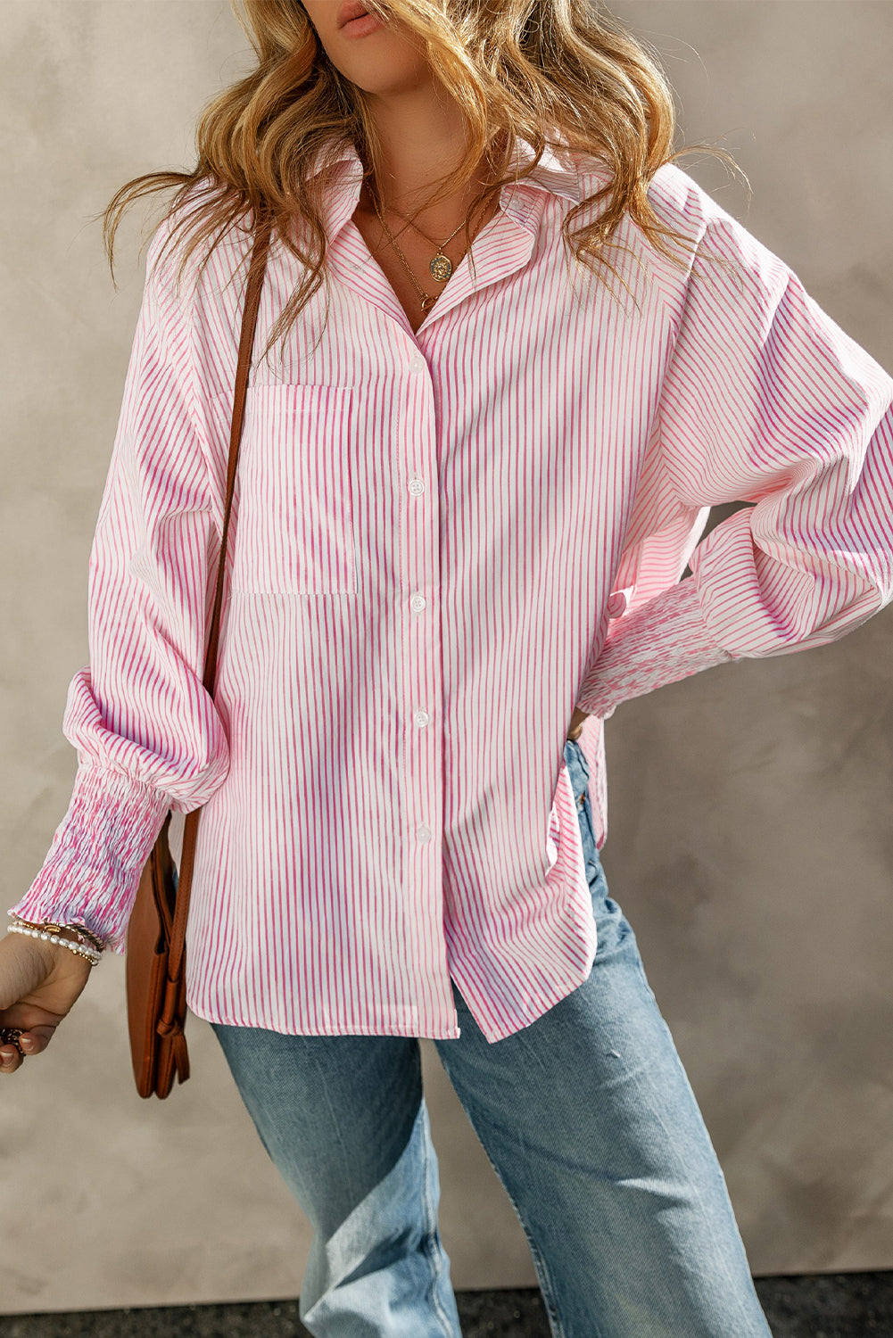 Barbara Raglan Sleeve Relaxed Shirt