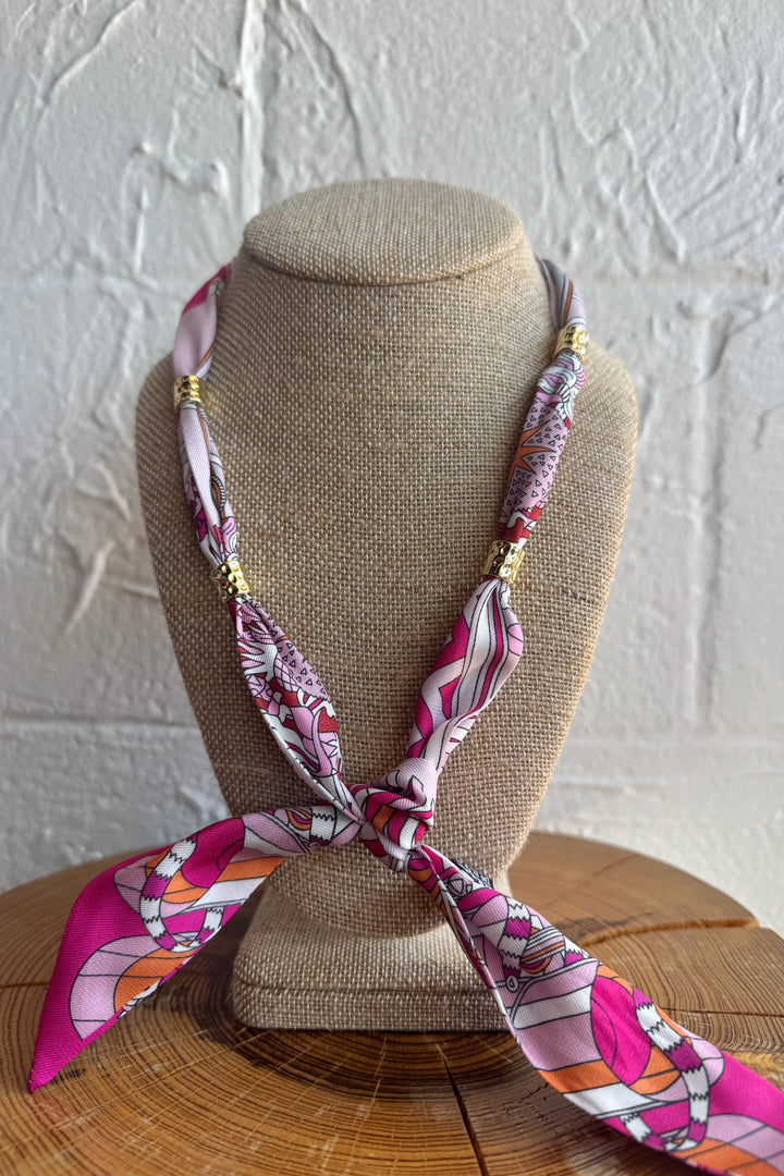 GEMELLI | BANDANA SCARF NECKLACE - PRETTY IN PARIS