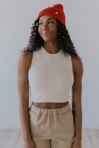 Willow Textured Cropped Tank