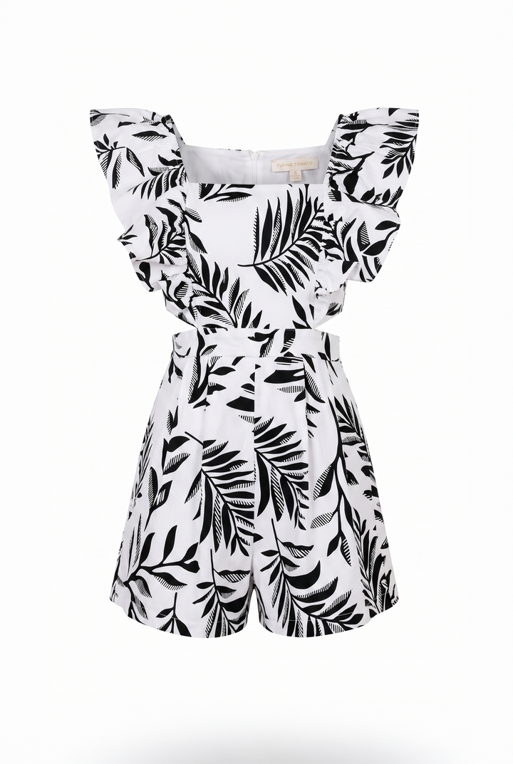 AURORA STRETCH TWILL ROMPER