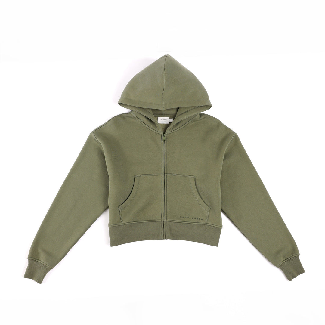 Women's CityScape Cropped Full Zip - Last Chance