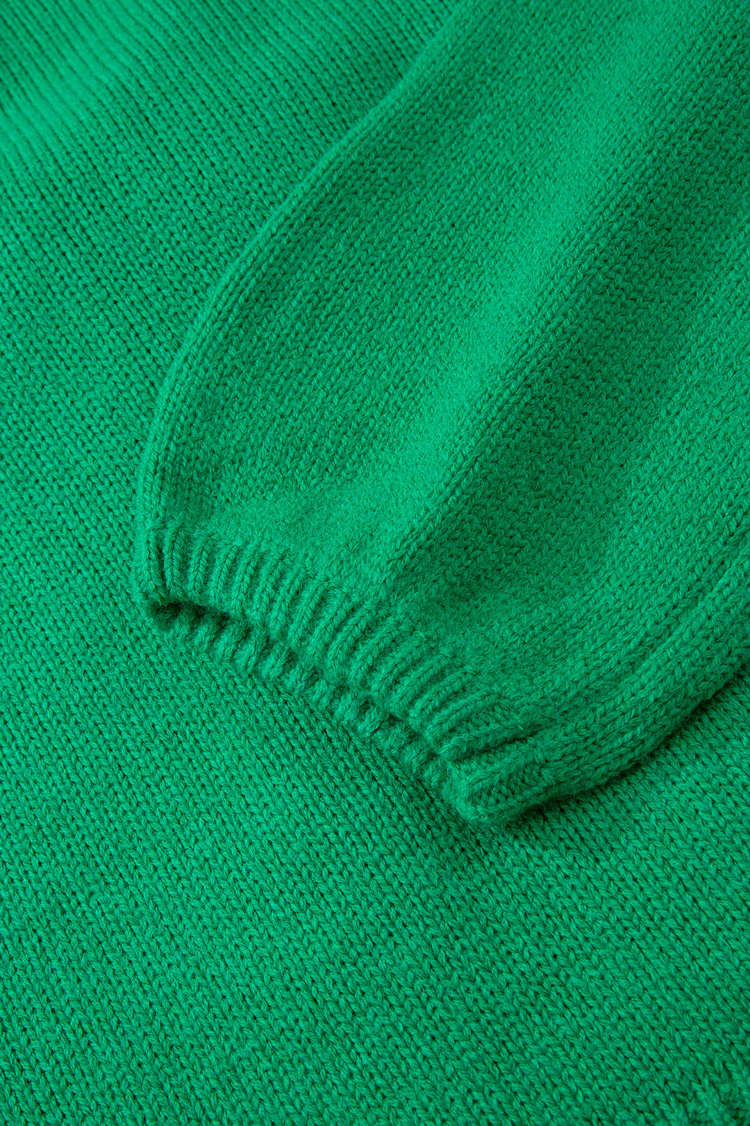 Bright Green Festive Bow Backless Bubble Sleeve Sweater