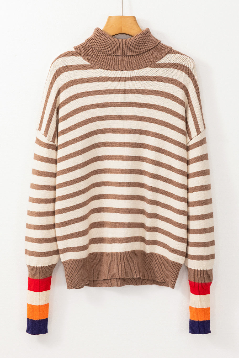 Caroline Bishop Sleeve Turtleneck Sweater