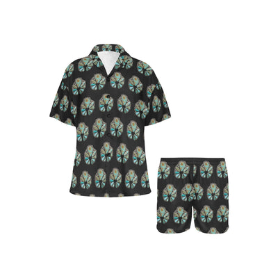 Turquoise Naja Women's Pajama Set