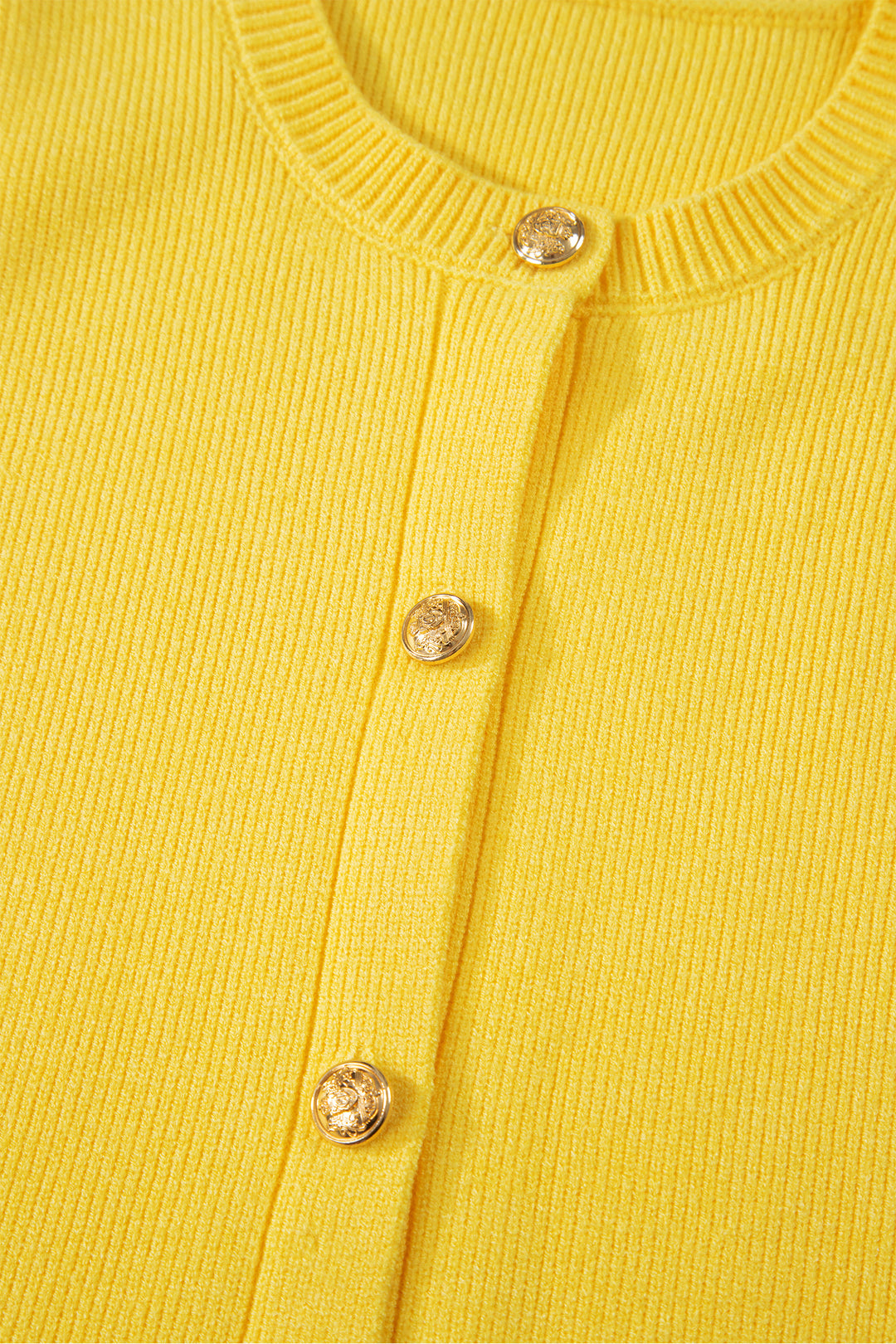 White Solid Color Sleeveless Knit Button Pocketed Sweater
