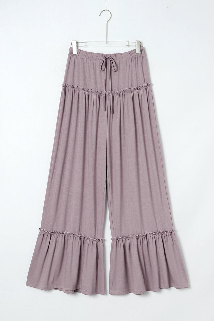 Aurora Waist Wide Leg Pants