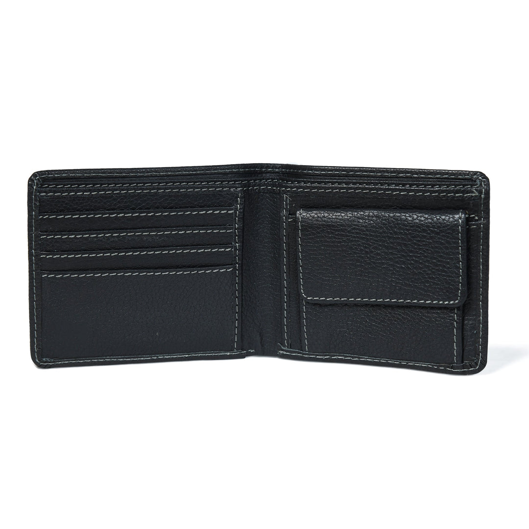 Classic Black Leather Wallet