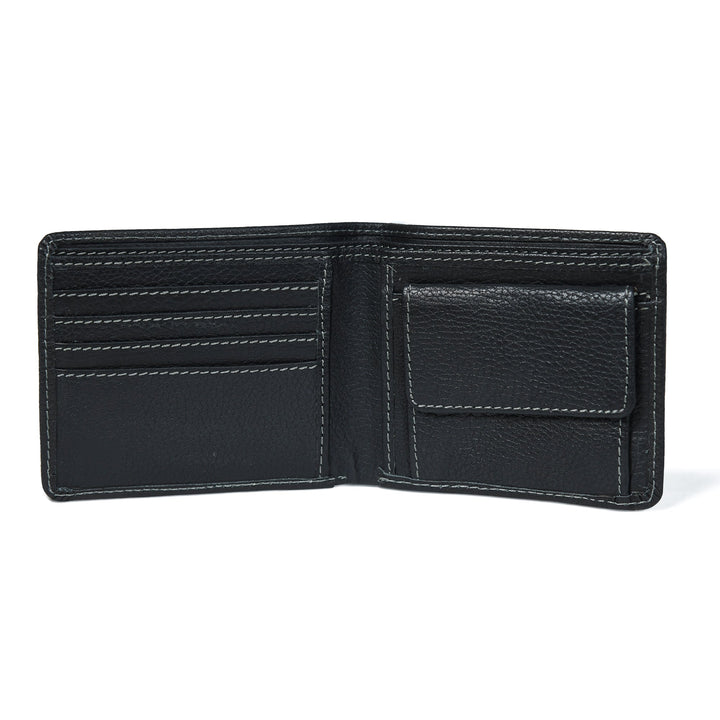 Classic Black Leather Wallet