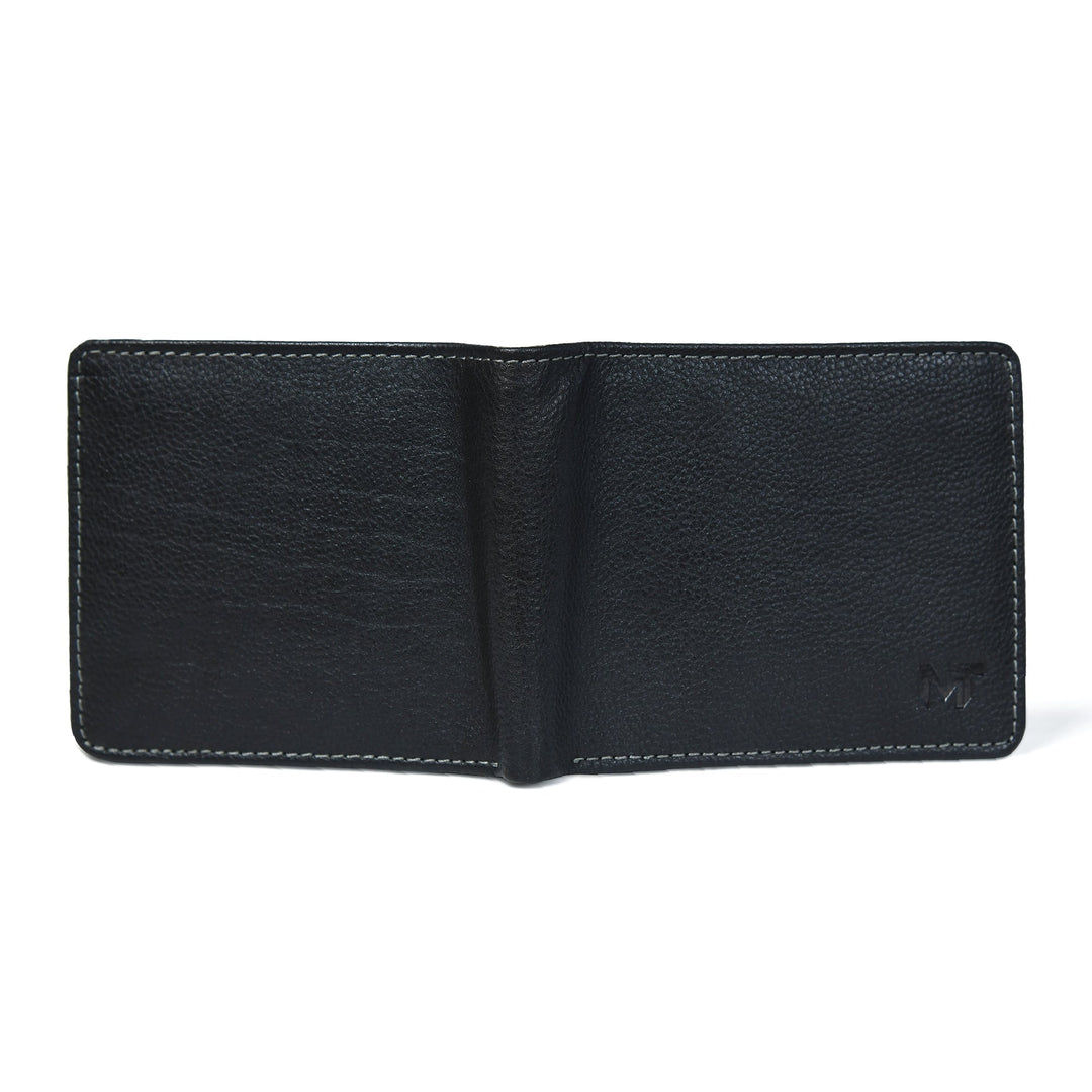 Classic Black Leather Wallet