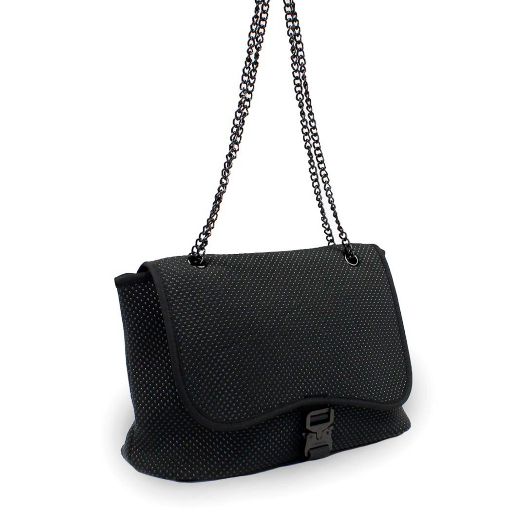 FLAP CROSSBODY BLACK