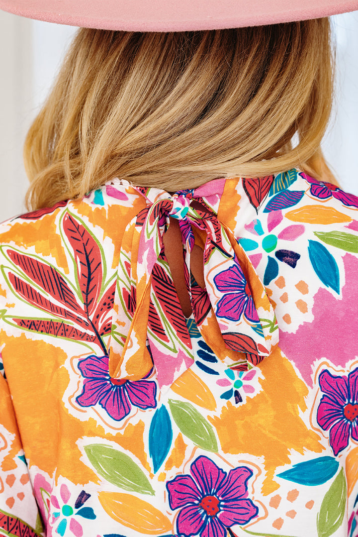 Emersyn Sleeve Swing Mini Dress