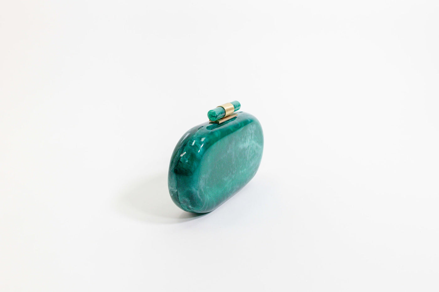 Ethereal Capsule Clutch - Jade