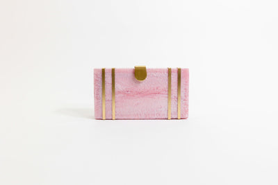 Opulent Clutch - Rose Quartz