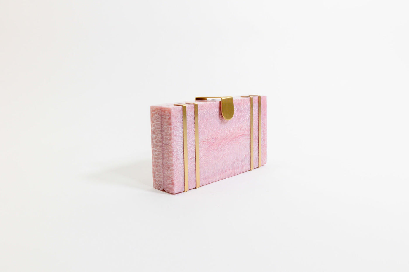 Opulent Clutch - Rose Quartz