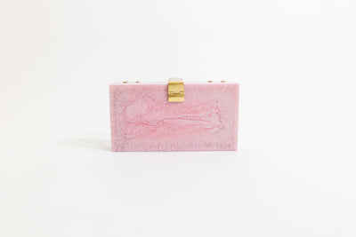 Opulent Clutch - Rose Quartz