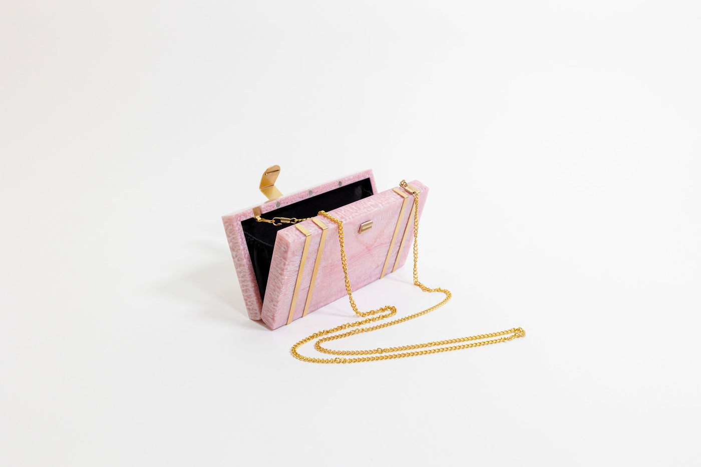 Opulent Clutch - Rose Quartz