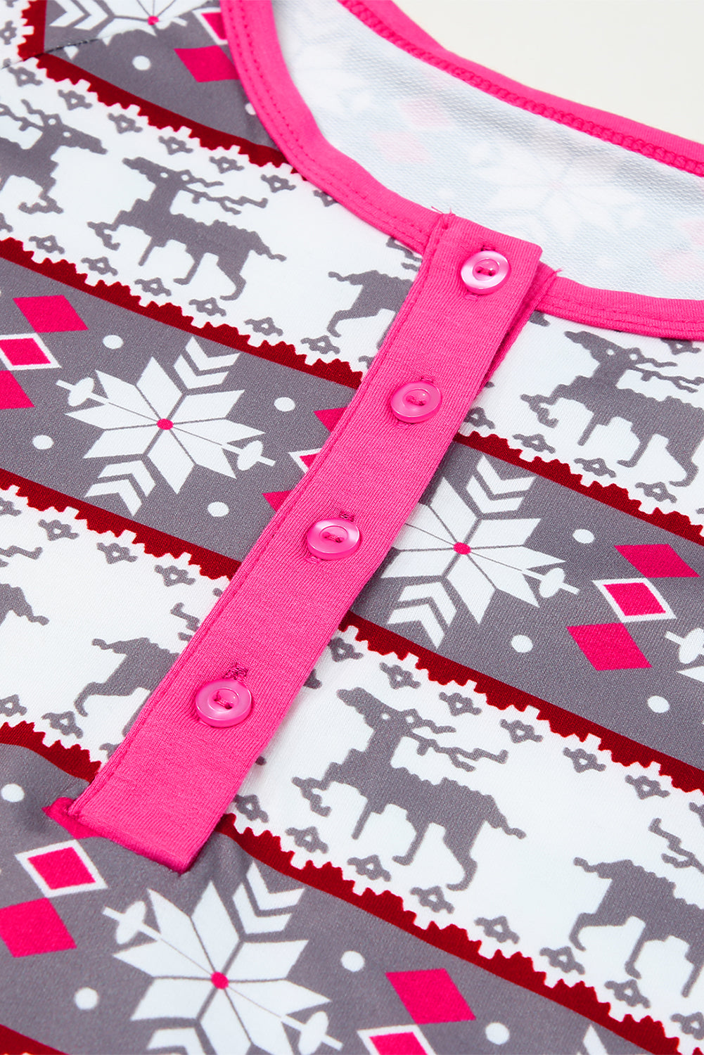 Avery Pattern Henley Pajama Dress