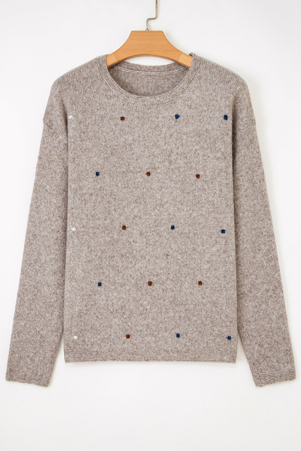 Abigail Detail Drop Shoulder Sweater
