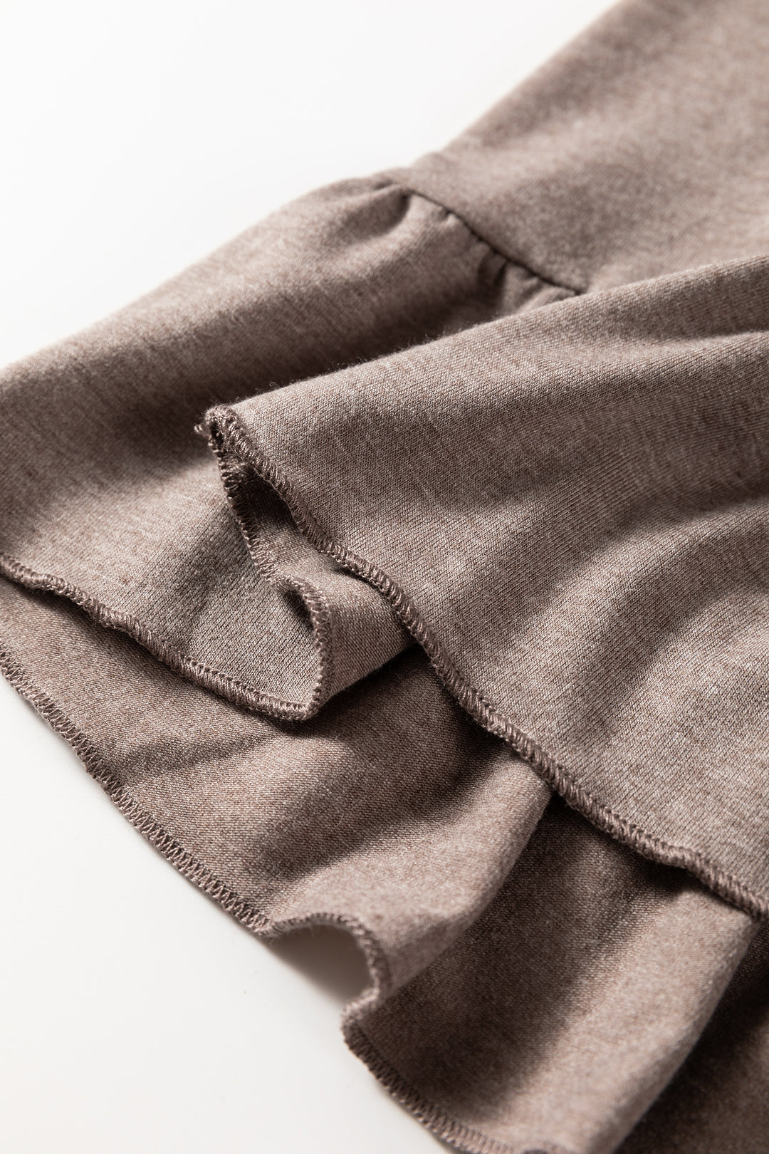 DUNE Ruffled Wide Leg Pull On High Waist Pants with Pockets