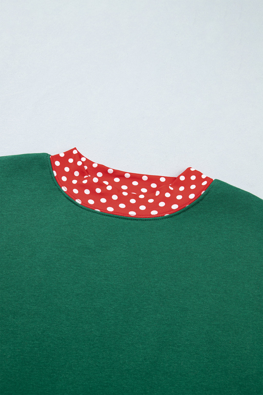 Carrot Gingham Trim Baggy Pullover 2pcs Short Set