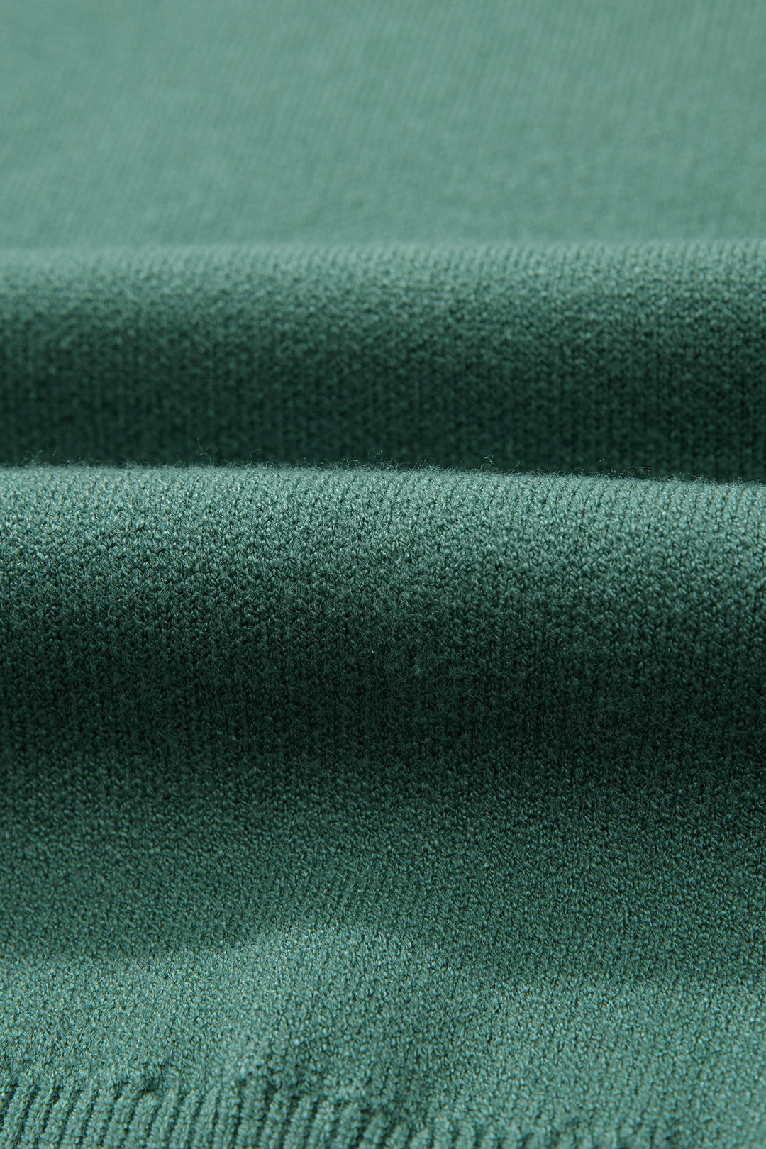 Fiery Red HO HO HO MERRY CHRISTMAS Drop Shoulder Loose Sweater