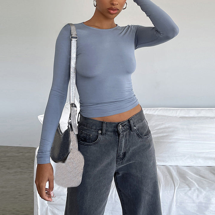 Slim Fit Long Sleeve Shirt | Women&