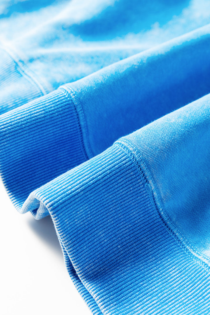 Adalynn Seam Double Patched Pullover