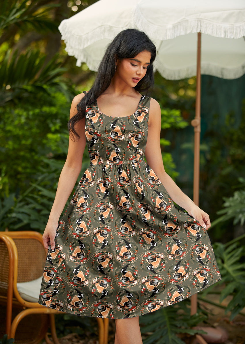 Badger Fit &amp; Flare Dress