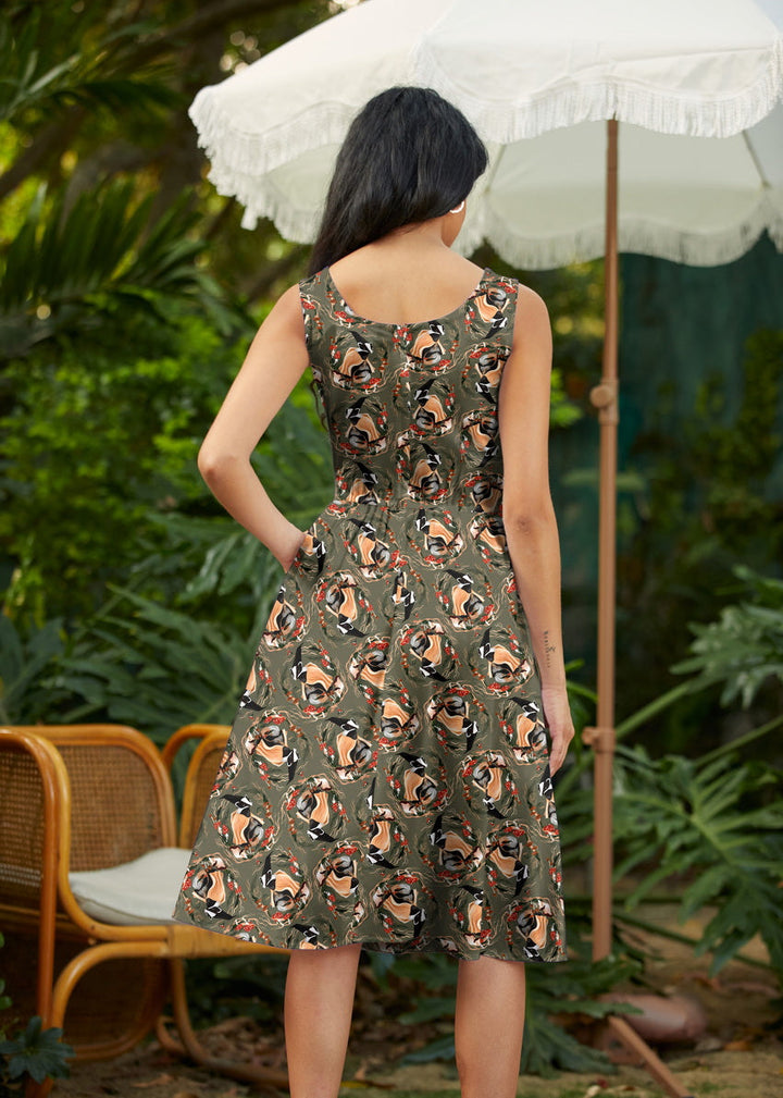 Badger Fit &amp; Flare Dress