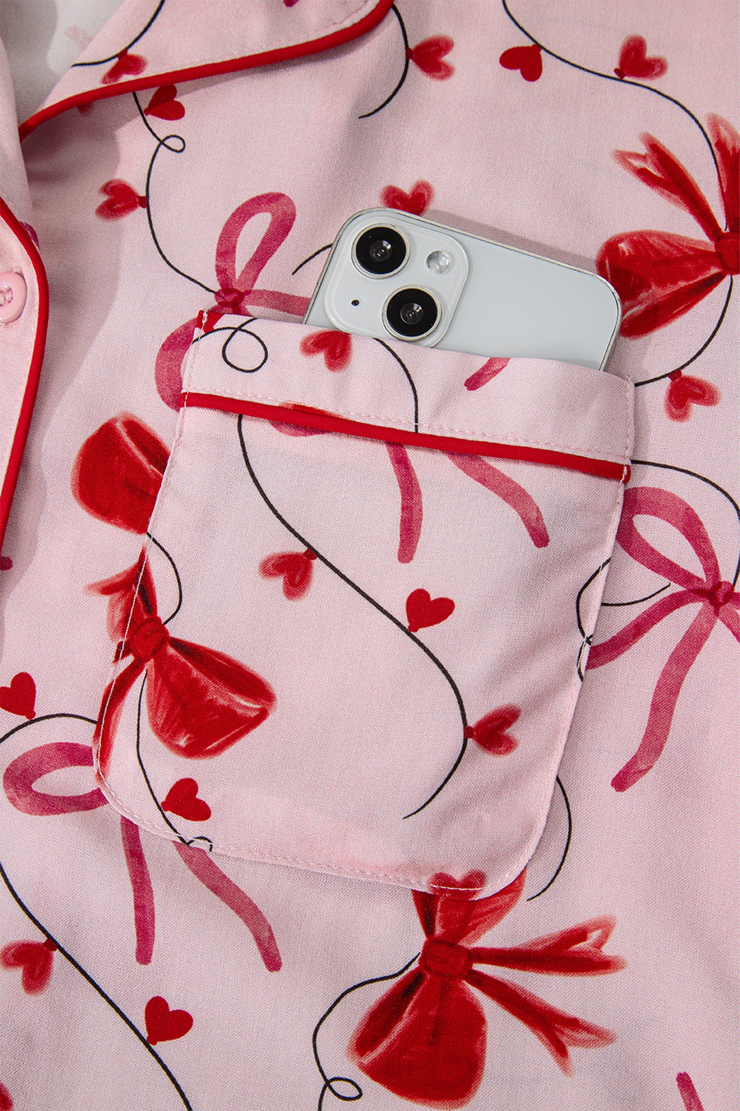 Laurel Pcs Pajama Set Long Sleeve Top