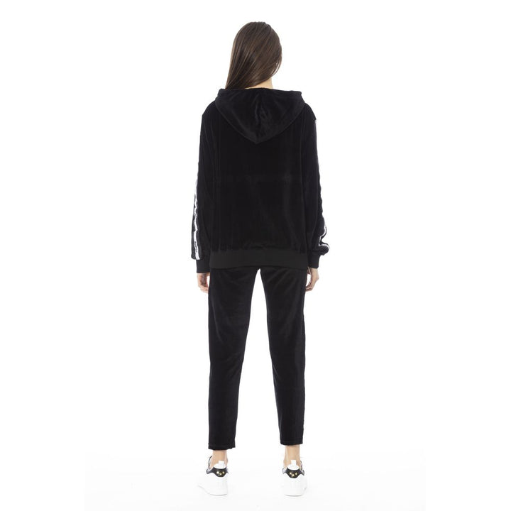 Baldinini Trend Black Cotton Women Sweater