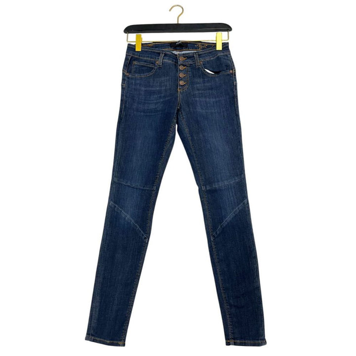 Object Blue Cotton Women Jeans