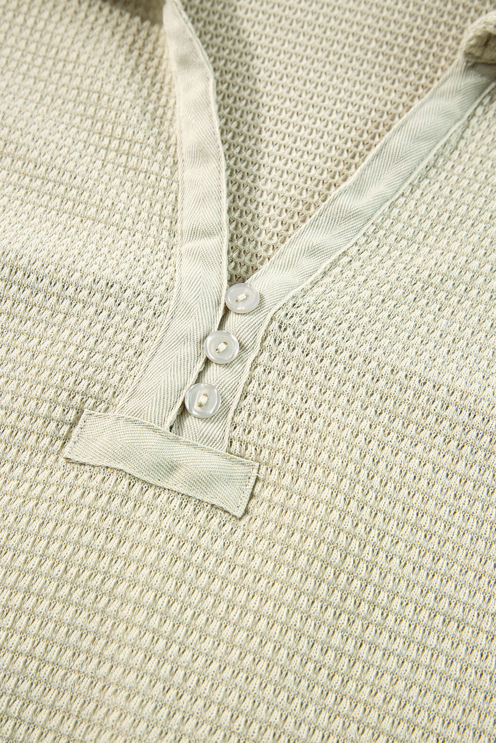 Dulce Parchment Textured Long Sleeve Lounge Set