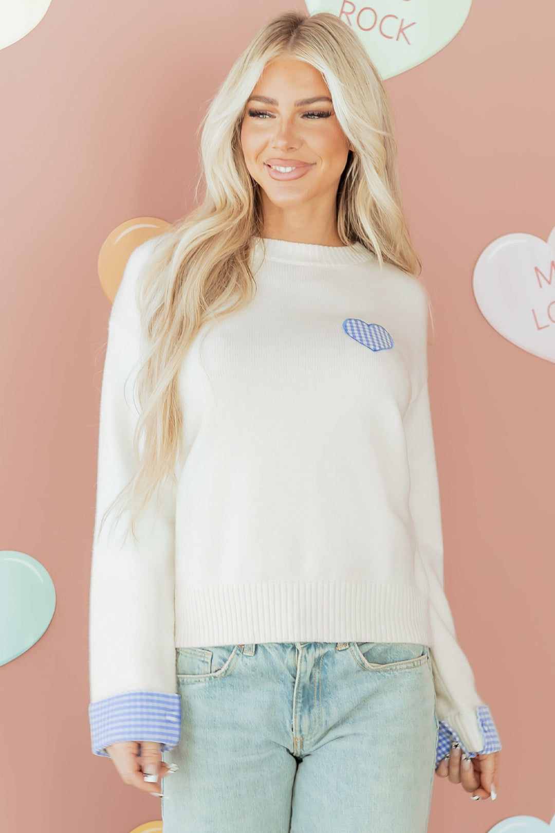 Vienna Cuffed Drop Shoulder Sweater