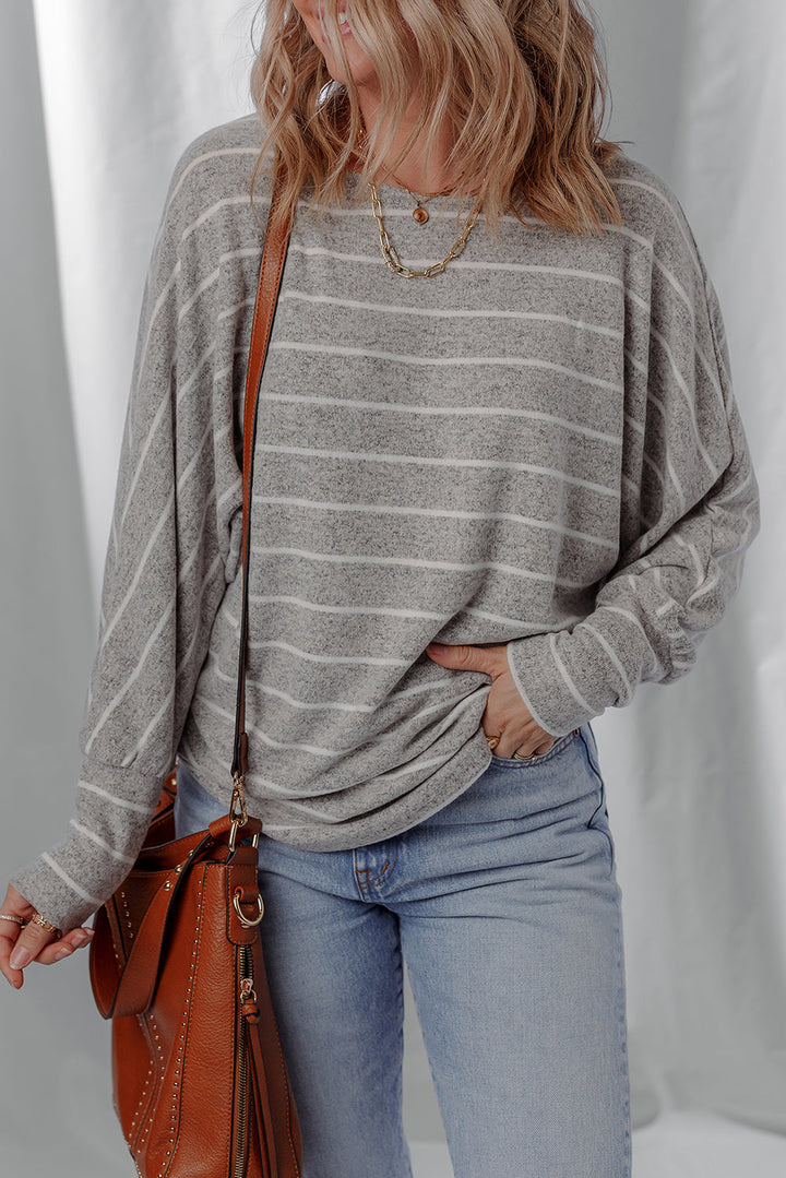 Bella Stripe Dolman Sleeve Top