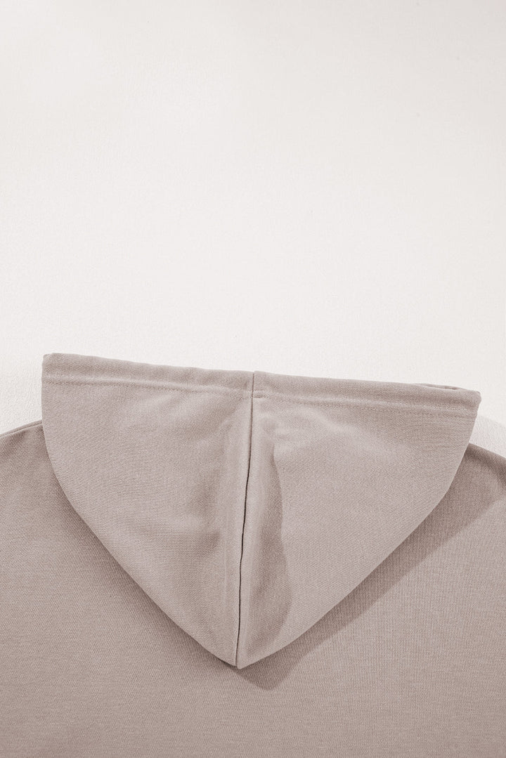 Anaya Colorblock Patchwork Baggy Hoodie