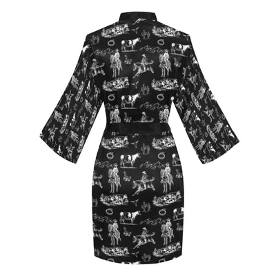 Ranch Life Women's Lounge Kimono Robe