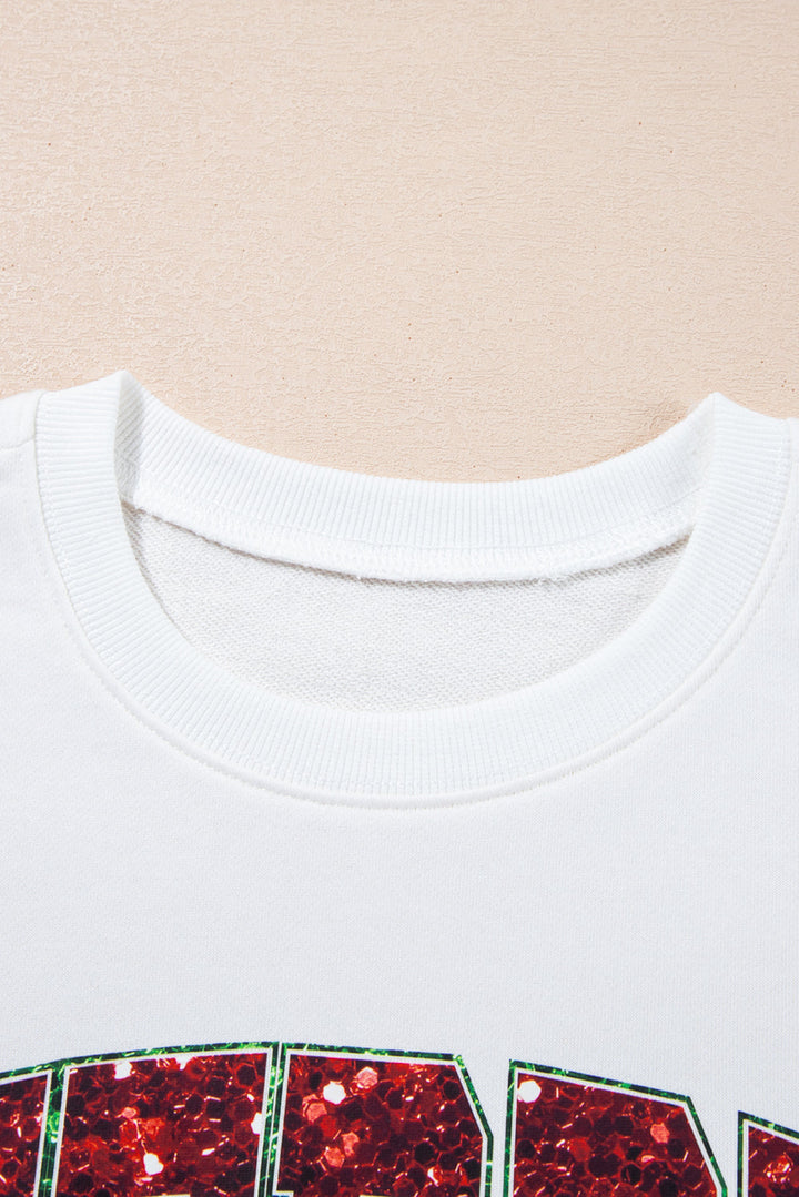 Madison Transfer Printing Crewneck Pullover